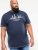 D555 Randwick San Francisco Printed T-Shirt Navy - Trička - Trička nadměrné velikosti - 2XL-14XL