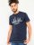 D555 Randwick San Francisco Printed T-Shirt Navy - Trička - Trička nadměrné velikosti - 2XL-14XL