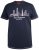 D555 Randwick San Francisco Printed T-Shirt Navy - Trička - Trička nadměrné velikosti - 2XL-14XL