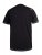 D555 Willoughby NYC Dot Printed T-Shirt Black - Trička - Trička nadměrné velikosti - 2XL-14XL