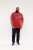 D555 Brisbane Santa Monica Route 66 Printed T-Shirt Red - Trička - Trička nadměrné velikosti - 2XL-14XL