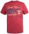 D555 Brisbane Santa Monica Route 66 Printed T-Shirt Red - Trička - Trička nadměrné velikosti - 2XL-14XL