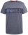 D555 Anson Originals Printed T-shirt Denim Marl - Trička - Trička nadměrné velikosti - 2XL-14XL