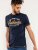 D555 Jasper Authentic Printed T-shirt Navy - Trička - Trička nadměrné velikosti - 2XL-14XL