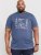 D555 DEBDEN NYC Night Skyline T-Shirt - Trička - Trička nadměrné velikosti - 2XL-14XL