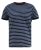 D555 Beamont Jacquard Stripe T-Shirt - Trička - Trička nadměrné velikosti - 2XL-14XL