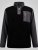 D555 Daly Quarter Zip Fleece Sweatshirt Černá/Šedá - Mikiny & mikiny s kapucí - Mikiny & Mikiny s kapucí 2XL-12XL