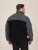 D555 Daly Quarter Zip Fleece Sweatshirt Černá/Šedá - Mikiny & mikiny s kapucí - Mikiny & Mikiny s kapucí 2XL-12XL
