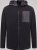 D555 Damien Micro Fleece Zip Through Hoody Černá/Šedá - Mikiny & mikiny s kapucí - Mikiny & Mikiny s kapucí 2XL-12XL