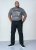 Duke Balfour Relaxed Comfort Fit Stretch Jeans With Elasticated Waist Black - Džíny & Kalhoty - Džíny a Kalhoty - W40-W70