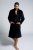 JP1880 Bathrobe with Spacious Patch Pockets Black - Spodní prádlo - Spodní Prádlo Nadměrné Velikosti 2XL-8XL