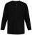 JP1880 702555 Tričko Henley s dlouhým rukávem Černá - Trička - Trička nadměrné velikosti - 2XL-14XL