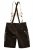 JP1880 Genuine Leather Traditional Lederhosen Shorts Brown - Šortky - Šortky Nadměrné Velikosti W40-W60
