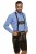 JP1880 Genuine Leather Traditional Lederhosen Shorts Brown - Šortky - Šortky Nadměrné Velikosti W40-W60