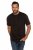 JP1880 708420 Tričko Henley 2 kusy Černá - Trička - Trička nadměrné velikosti - 2XL-14XL