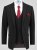 D555 Ted 4 Way Stretch Tailored Suit Jacket Černá - Obleky - Obleky 2XL-8XL