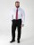 D555 Ted 4 Way Stretch Tailored Trouser Černá - Obleky - Obleky 2XL-8XL