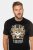 JP1880 Guns N’ Roses Skull Comfort Fit Band T-Shirt Black - Trička - Trička nadměrné velikosti - 2XL-14XL