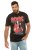 JP1880 ACDC - Let There Be Rock Vintage looking Band T-Shirt Black - Trička - Trička nadměrné velikosti - 2XL-14XL