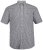 JP1880 722860 Kostkovaná košile s krátkým rukávem Černá - Košile - Košile 2XL-10XL