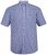 JP1880 722860 Kostkovaná košile s krátkým rukávem Světle modrá - Košile - Košile 2XL-10XL
