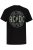 JP1880 AC/DC Graphic Comfort Fit Band T-Shirt Black - Trička - Trička nadměrné velikosti - 2XL-14XL