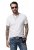 JP1880 726695 Tričko Henley Bílá - Trička - Trička nadměrné velikosti - 2XL-14XL