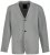 JP1880 Milano Flexnamic Pletené sako Šedá melír - Obleky - Obleky 2XL-8XL