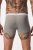 JP1880 Boxershorts Flexnamic OEKO-TEX Mid 2-Pack Grey/Off-White - Spodní prádlo - Spodní Prádlo Nadměrné Velikosti 2XL-8XL