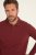 JP1880 Polo Shirt Long Sleeve Piqué Red - Polokošile - Polokošile 2XL-8XL - Trička s límečkem 2XL-8XL