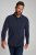 JP1880 799230 Polokošile s dlouhým rukávem Tmavě modrá - Polokošile - Polokošile 2XL-8XL - Trička s límečkem 2XL-8XL