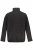 Jay-Pi 802394 Pletená fleecová bunda Černá - Bundy - Bundy Nadměrné Velikosti - 2XL-8XL