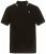 JP1880 802789 Polokošile s bílým kontrastním límcem Černá - Polokošile - Polokošile 2XL-8XL - Trička s límečkem 2XL-8XL