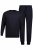 JP1880 Pyjamas Two-piece Long Sleeve and Long Trousers Navy - Spodní prádlo - Spodní Prádlo Nadměrné Velikosti 2XL-8XL