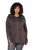 Ulla Popken 812880 Pletená fleecová bunda s teddy fleecem Taupe - Fleecové oblečení - 