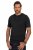 JP1880 818628 Tričko Henley se střihem na bříško Černá - Trička - Trička nadměrné velikosti - 2XL-14XL