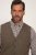 JP1880 Vest Tweed Wool Blend Traditional Light Brown - Obleky - Obleky 2XL-8XL