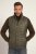 JP1880 Quilted Gilet Vintage Leather Green - Bundy - Bundy Nadměrné Velikosti - 2XL-8XL