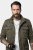 JP1880 Field Jacket with Badges Vintage Look TALL Moss Green - TALL bundy - TALL bundy pro vysoké muže