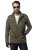 JP1880 Field Jacket with Badges Vintage Look TALL Moss Green - TALL bundy - TALL bundy pro vysoké muže