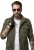 JP1880 Field Jacket with Badges Vintage Look TALL Moss Green - TALL bundy - TALL bundy pro vysoké muže