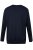 JP1880 827128 Tričko s dlouhým rukávem se střihem na bříško Tmavě modrá - Trička - Trička nadměrné velikosti - 2XL-14XL