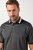 JAY-PI Quickdry Two-Tone Golf Poloshirt Black - Polokošile - Polokošile 2XL-8XL - Trička s límečkem 2XL-8XL