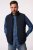 JP1880 Quilted Vest Techno Down Padding Navy - Bundy - Bundy Nadměrné Velikosti - 2XL-8XL