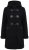 Ulla Popken 829347 Duffle coat Černá - Kabáty - Dámské kabáty pro plnoštíhlé