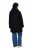 Ulla Popken 829347 Duffle coat Černá - Kabáty - Dámské kabáty pro plnoštíhlé