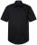 Men+ 756 Business košile s krátkým rukávem s klasickým límcem Černá - Košile - Košile 2XL-10XL
