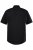 Men+ 756 Business košile s krátkým rukávem s klasickým límcem Černá - Košile - Košile 2XL-10XL