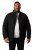Men+ 494 Prošívaná bunda se stojáčkem Černá - Bundy - Bundy Nadměrné Velikosti - 2XL-8XL