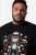 Men+ 148 Tričko bellyfit Santa na motorce Černá - Trička - Trička nadměrné velikosti - 2XL-14XL